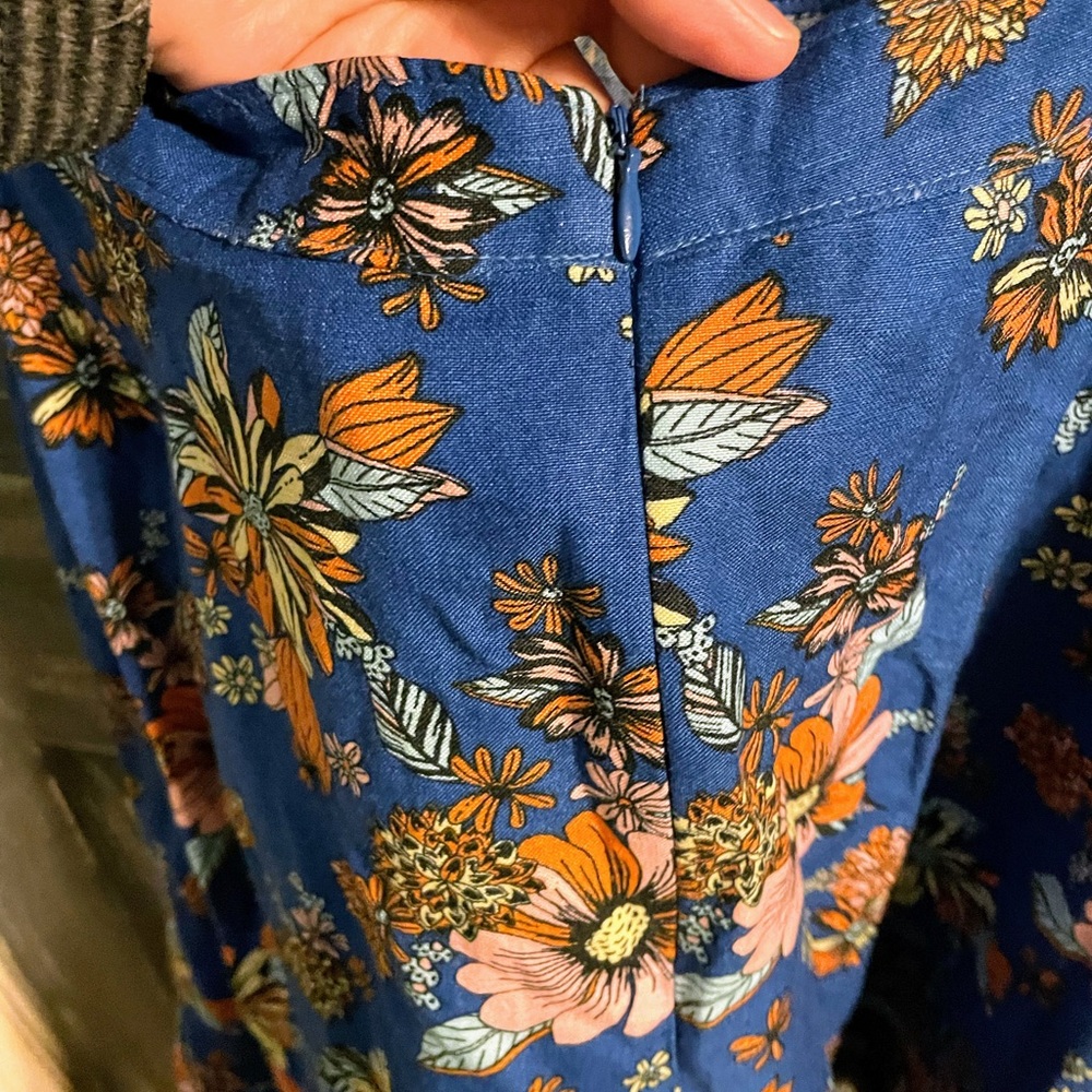 Modcloth Bursting With Optimism Fit and Flare Dress Size 8 - Picture 9 of 11